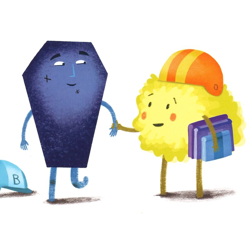 Illustrationen aus: Amy-Jill Levine / Sandy E. Sasso | © © 2023, Deutsche Bibelgesellschaft, Stuttgart, Deutschland;  Original von © Flyaway books, Louisville, USA. 